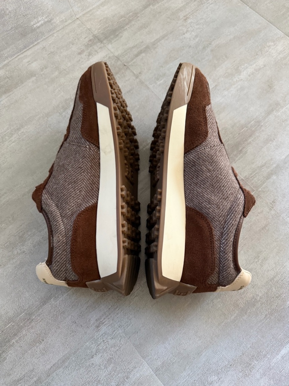 Sam Edelman Tweed Sneakers – Brown/Beige 9.5 - Picture 6 of 8